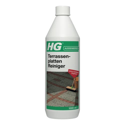 HG Terrassenplatten Reiniger zur effektiven Reinigung von Gartenplatten