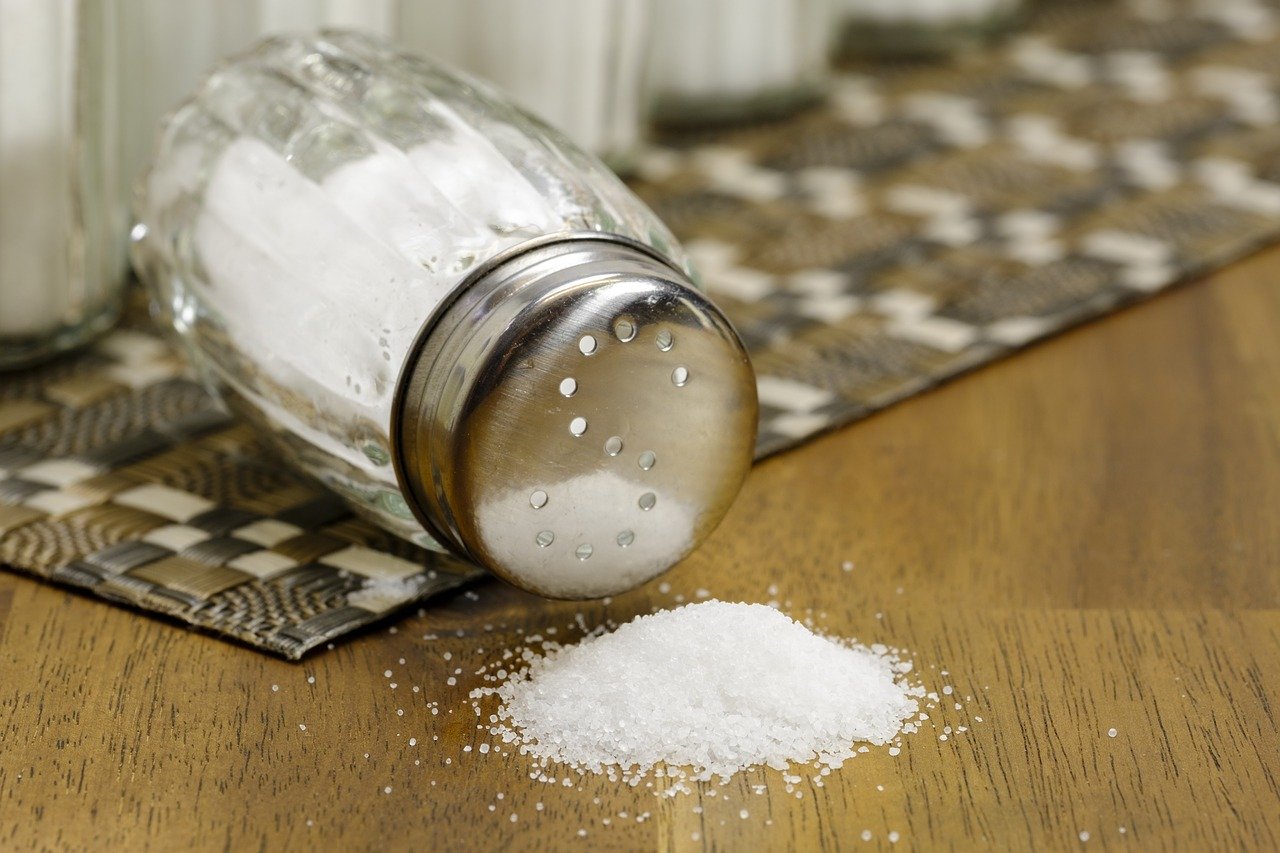 Salz Speisesalz Hausmittel Fleckenentfernung